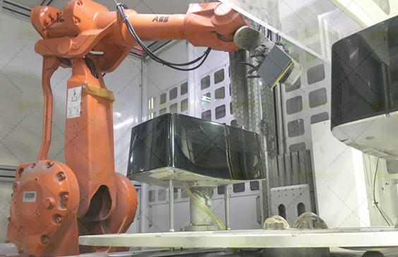 大型演唱會舞臺燈光桁架 機器人打磨工作站規劃圖